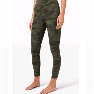 Lululemon Align High Rise Luxtreme Camo Leggings Size 4 Rip Tag Attached